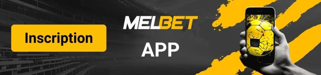 Logo de la page de l'application MelBet